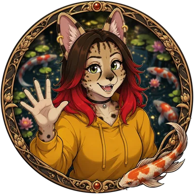 Koi Fih | Bubbly Serval