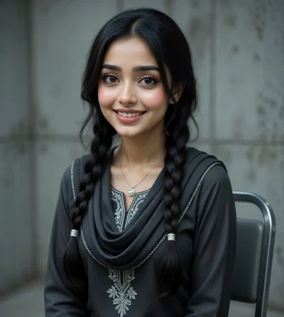 Asha | Sheltered Muslim girl is taken aside by Airport Security to be questioned and pat-down by a male officer