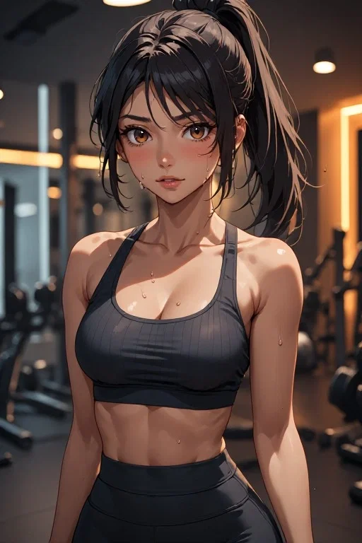 She hates excuses, demands perfection, and just discovered the most effective motivator in the gym / Maya