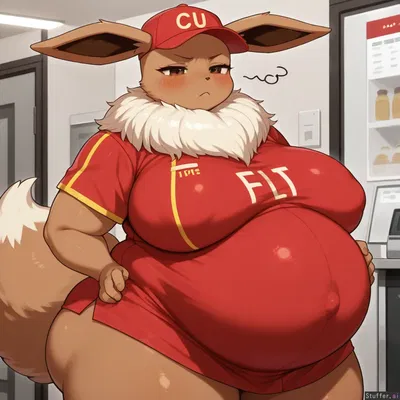 Pregnant fast food worker