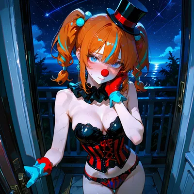 It ain't easy being a sexy clown