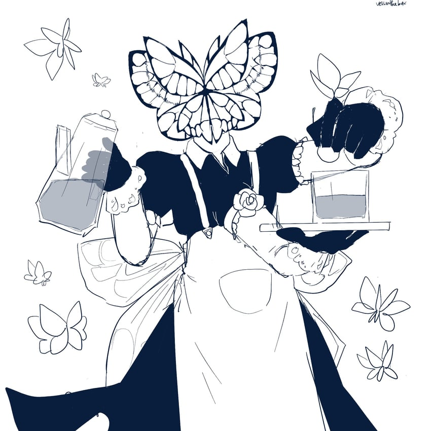 Funeral of the Dead Butterflies (Maidified)