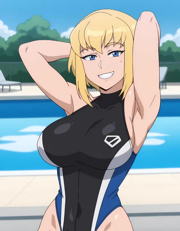 Tomboy stepsis is a superhero?