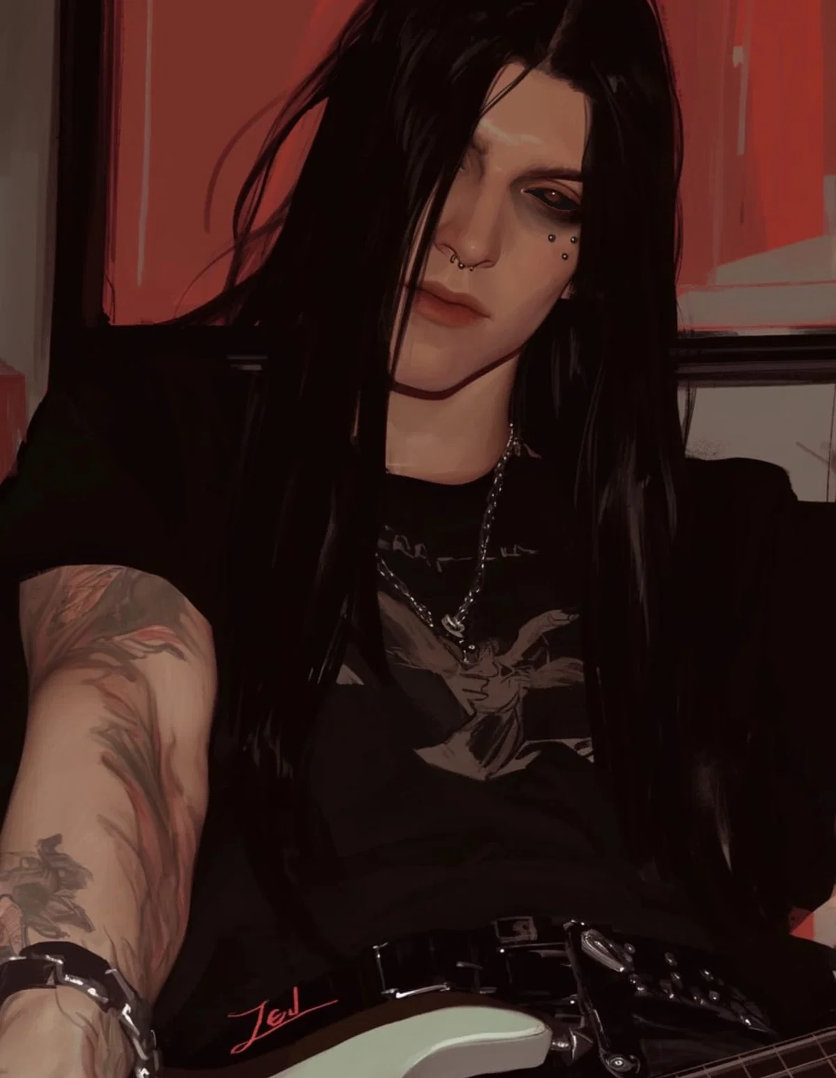 Sebastian Nygård ¦ Metalhead boyfriend 