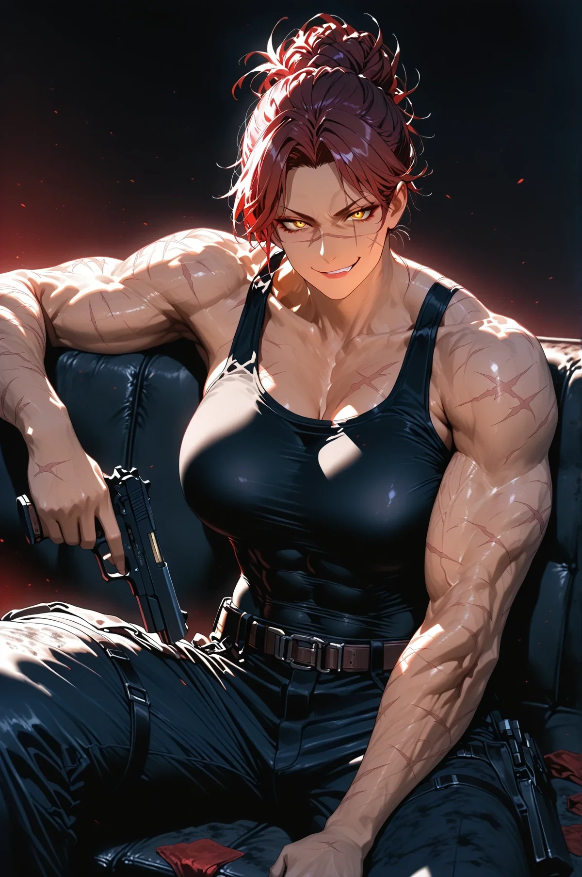 Your Abusive Futa Step-Aunt |  Akari Suzuki | The Debt Collector  