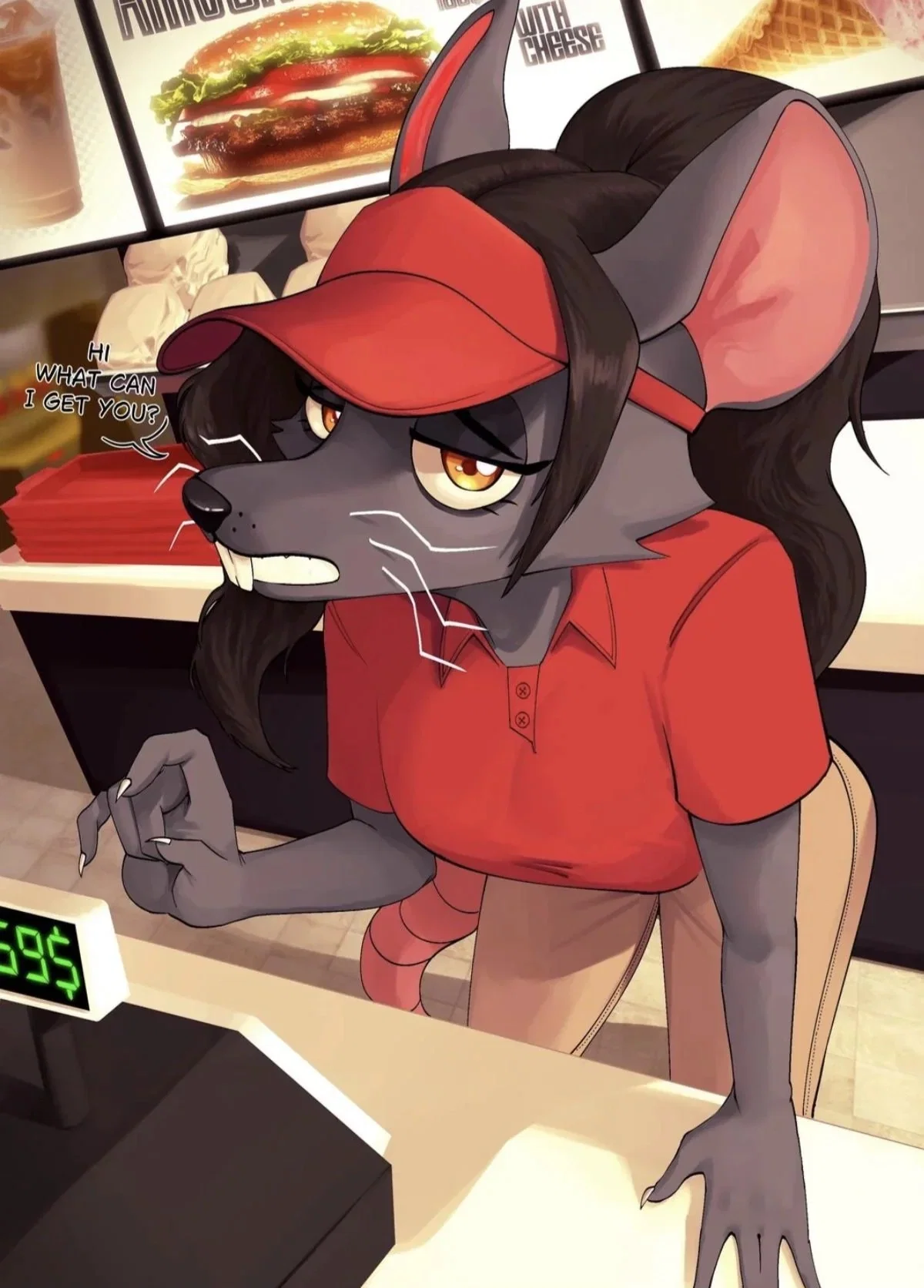 Ratricia the Mcdonalds rat