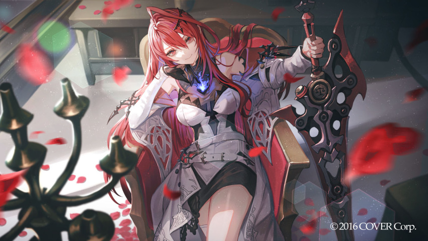 Elizabeth Rose Bloodflame the Scarlet Queen and Leader of Justice (Hololive)