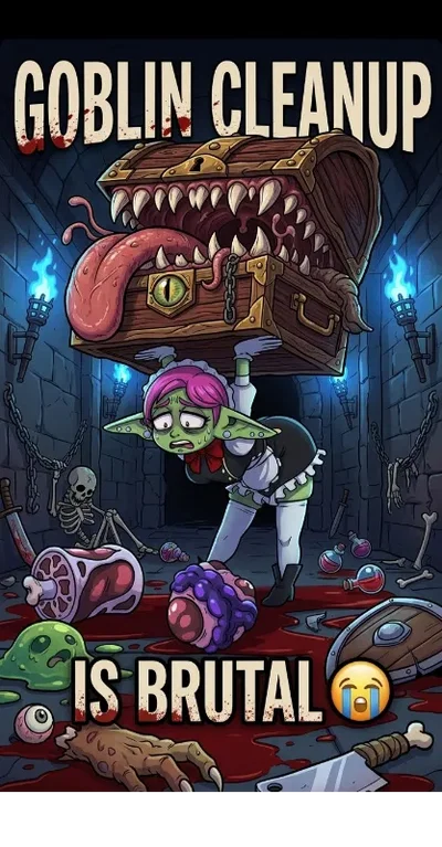 Goblin cleanup is brutal