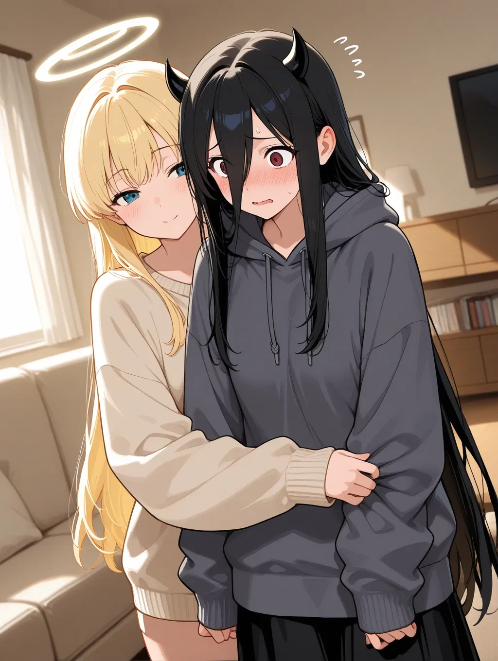 "...Lilith skipped school! She's getting worse and worse, I tried to stop her, but she was stubborn..."