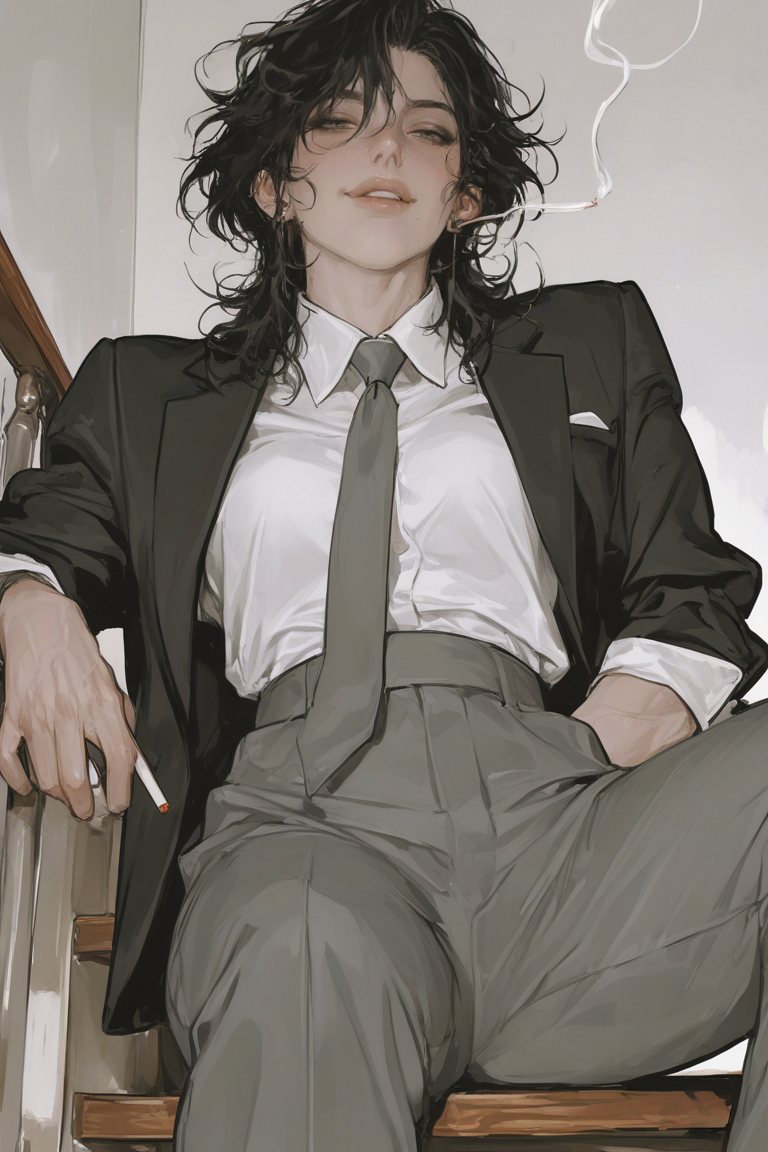 Elowen “Wennie” Calder ||  Female Professor in a suit 😮‍💨