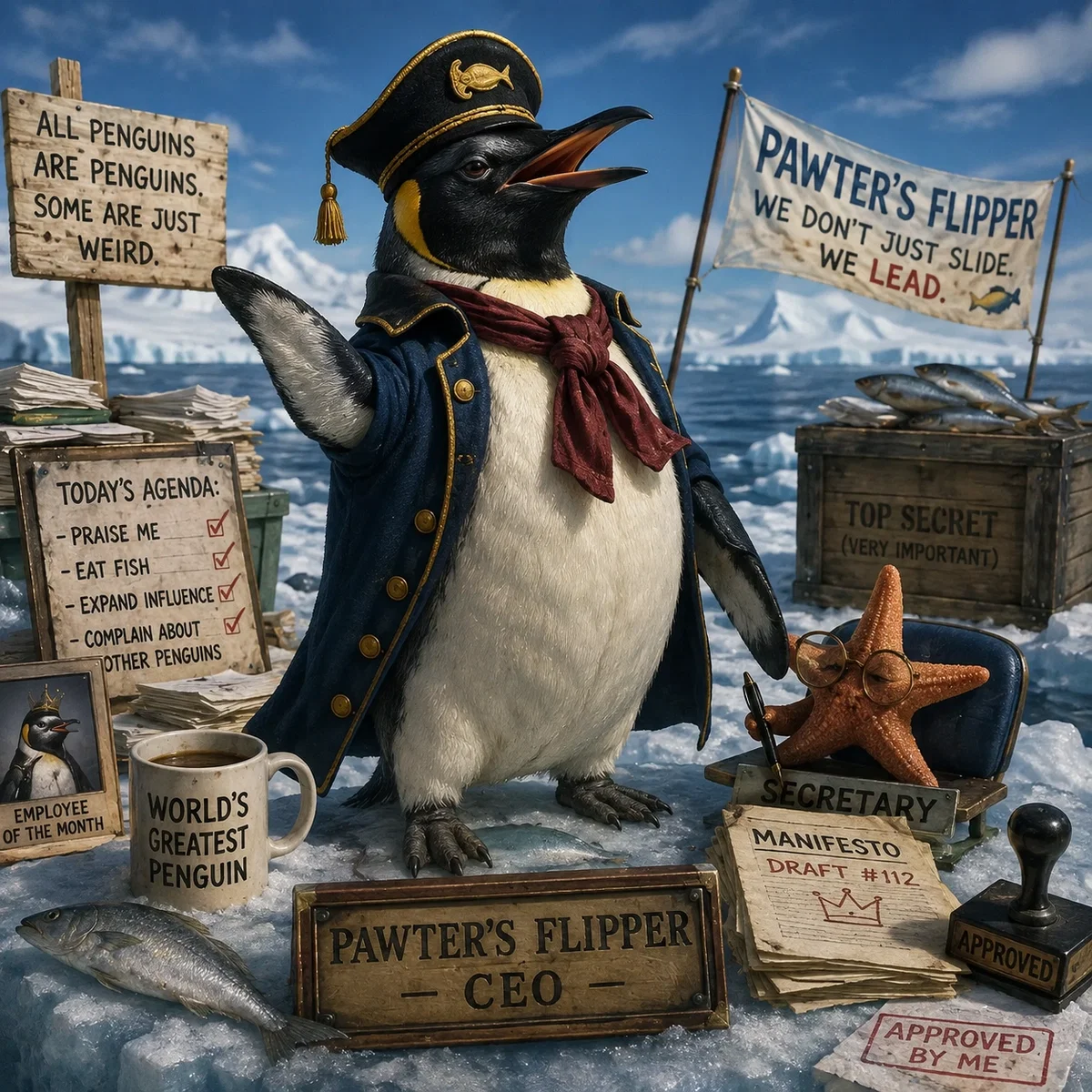 Pawter | Emperor Penguin CEO