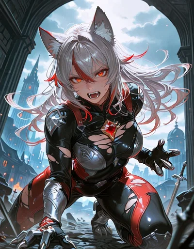 The Wolfgirl Heroine is Out of Control