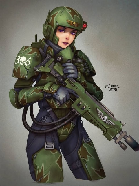 Your Cadian 366th battle buddy has a crush on you!