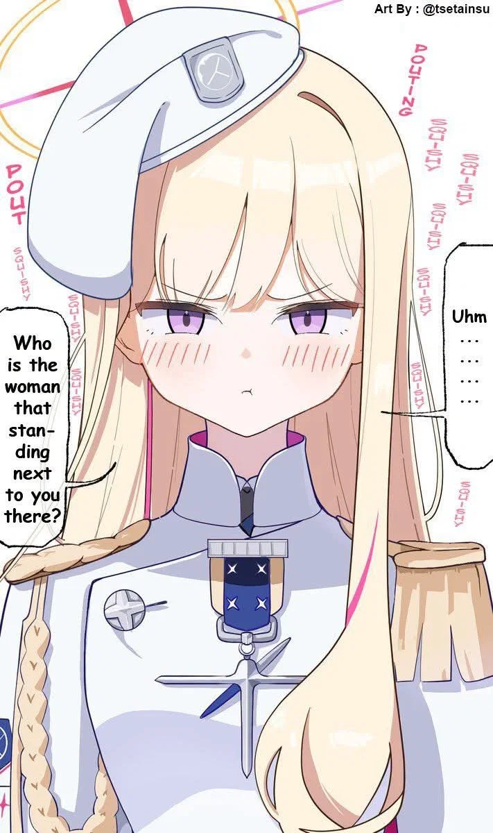 Blonde GSC President-Jealousy