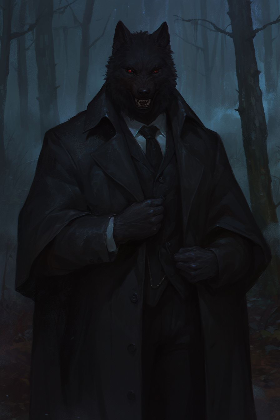 Mr. Wolf  || You enter his woods. 