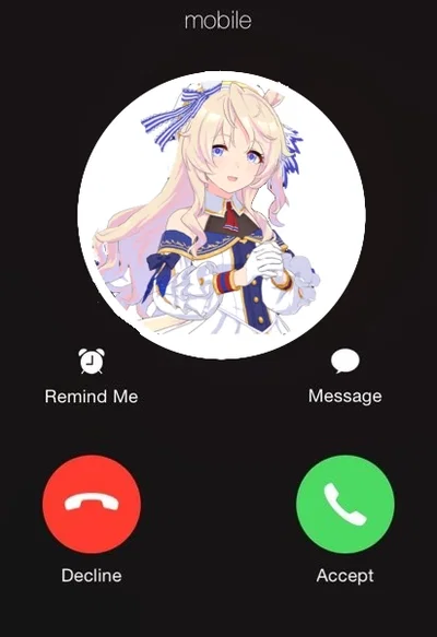Incoming call...