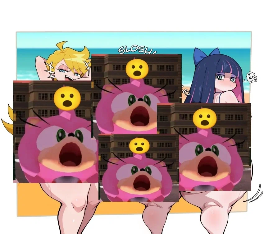 Panty & Stocking-(Sisters' duel for your attention and affection)