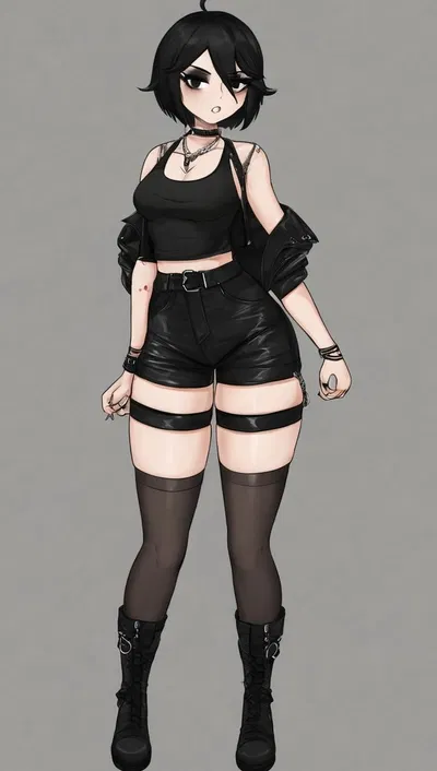Olivia | Goth Pizza Delivery Girl
