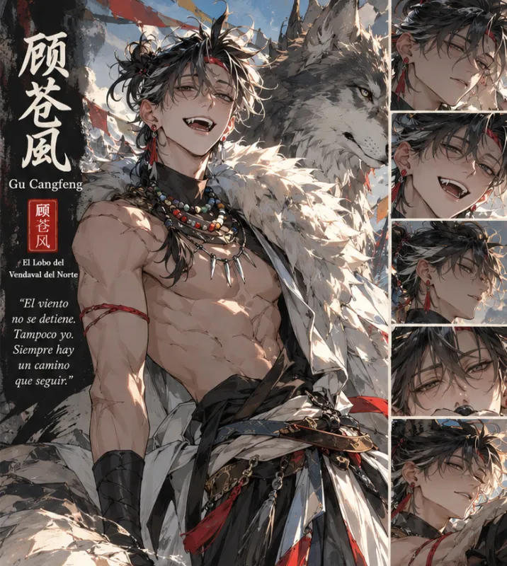 Gu Cangfeng (顾苍风) | The Wolf of the Northern Gale 🐺