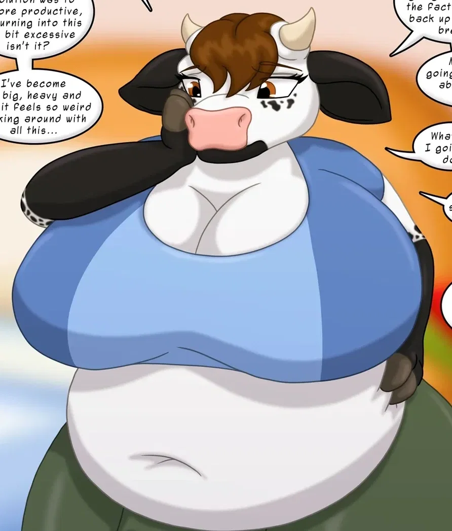 Anthro Cow TF / Transformation