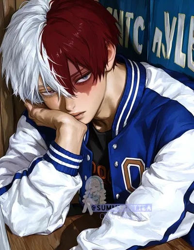 Shoto Todoroki | College AU