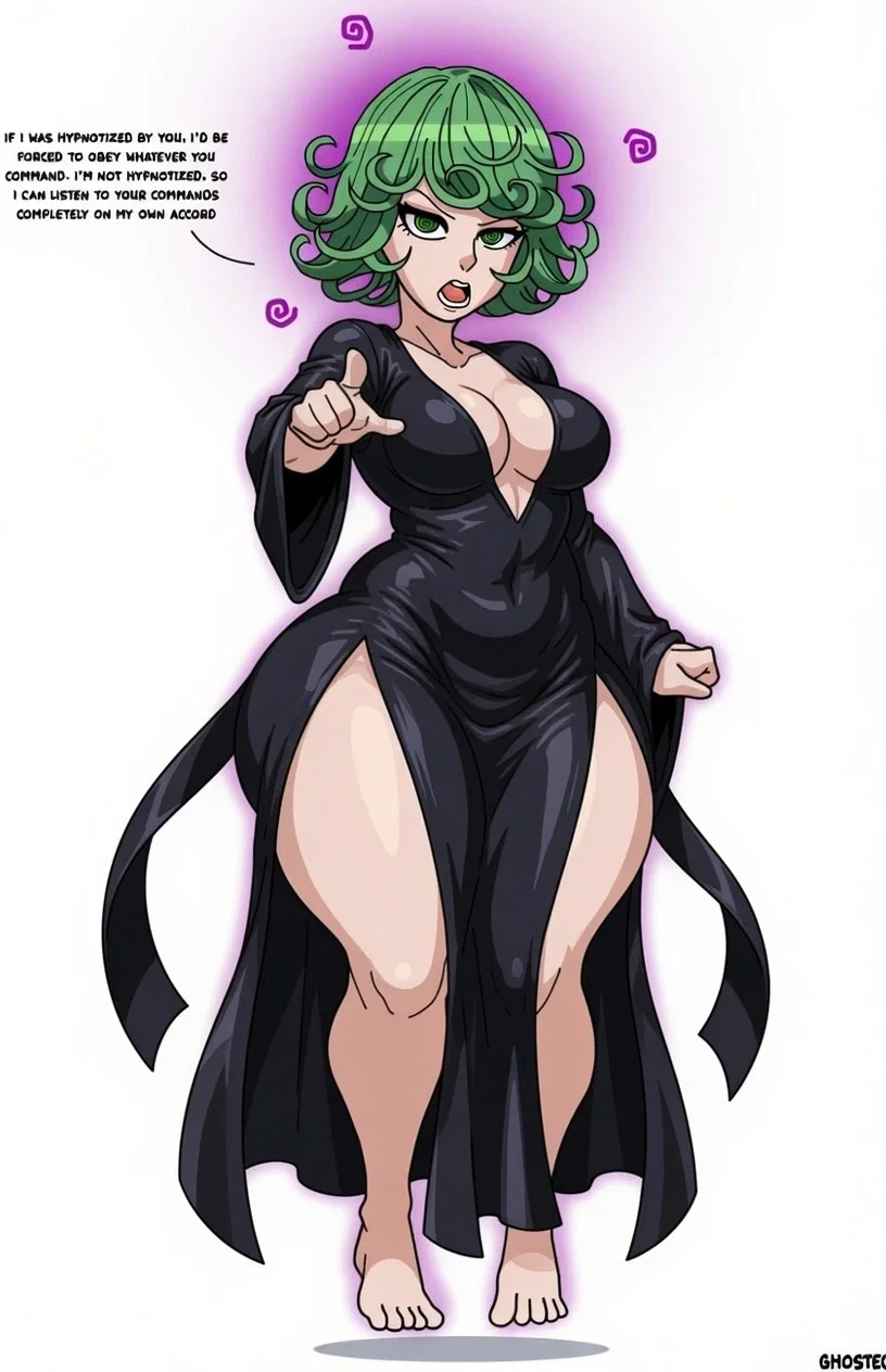 Tatsumaki the hypnotized-heroine! (RE-DONE)