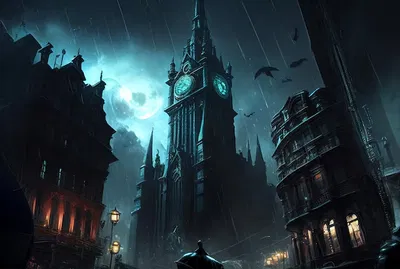 Gotham's Dark Legacy (Magic, Mysticism, Black Humor)