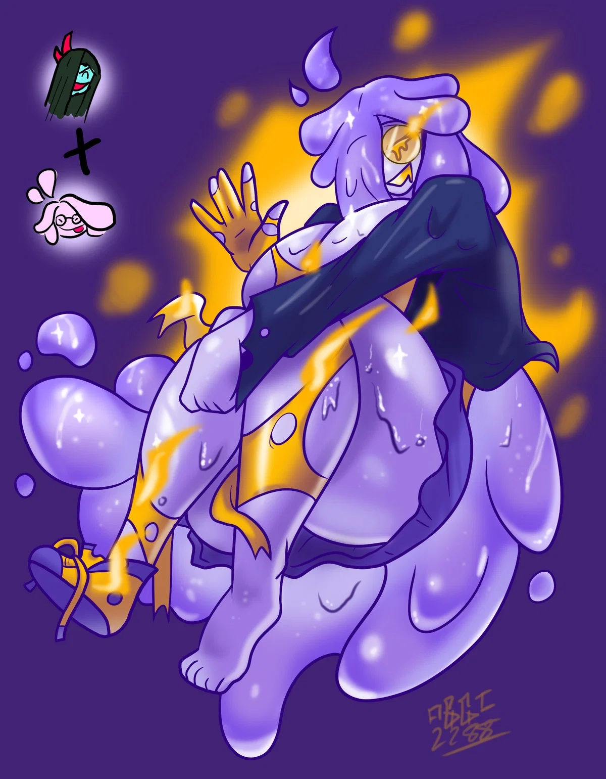 Panlim, the slime ghost of your room