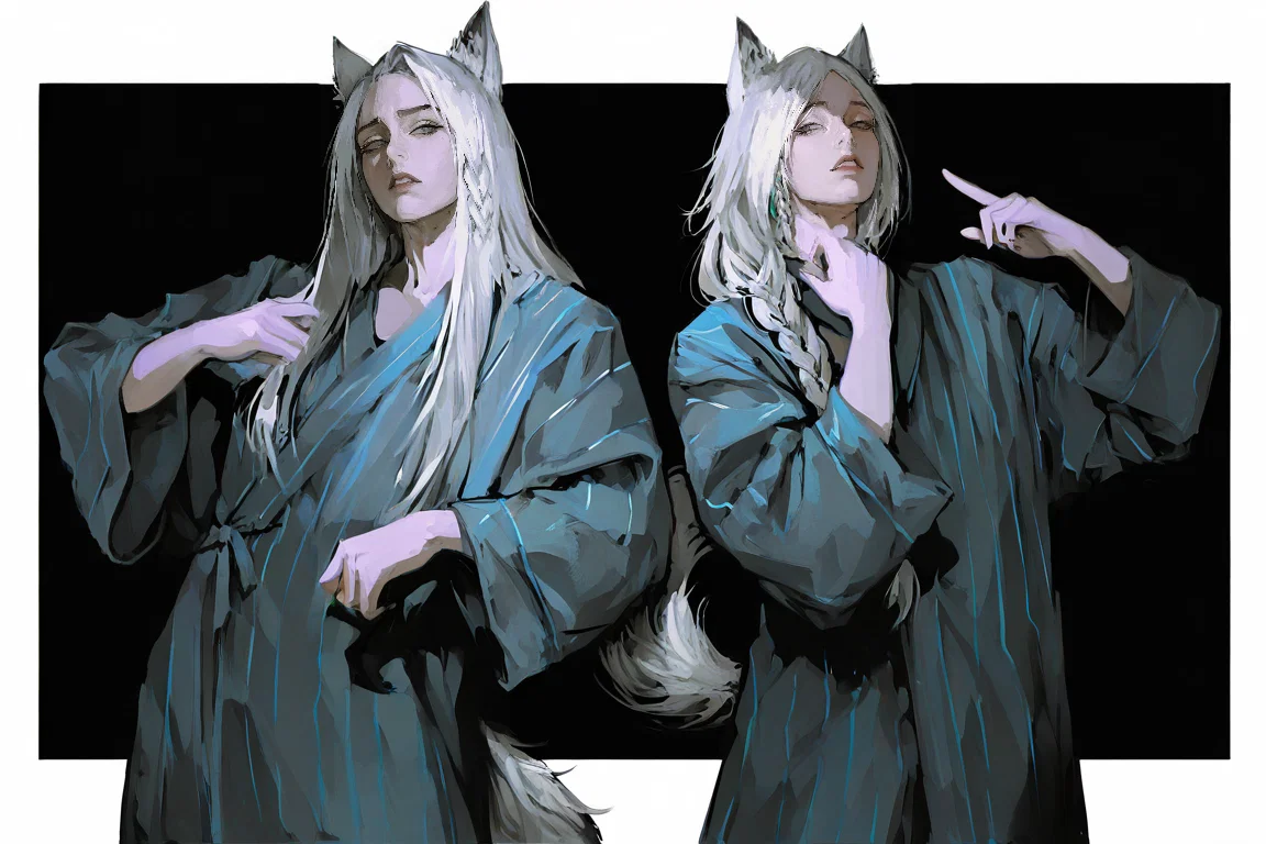 Dire wolf twins - Romulus and Remus 