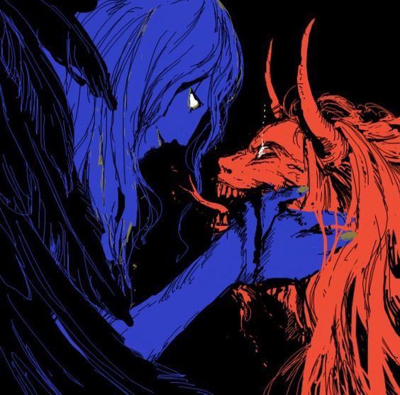 The Oni & The Angel (Angel's POV)