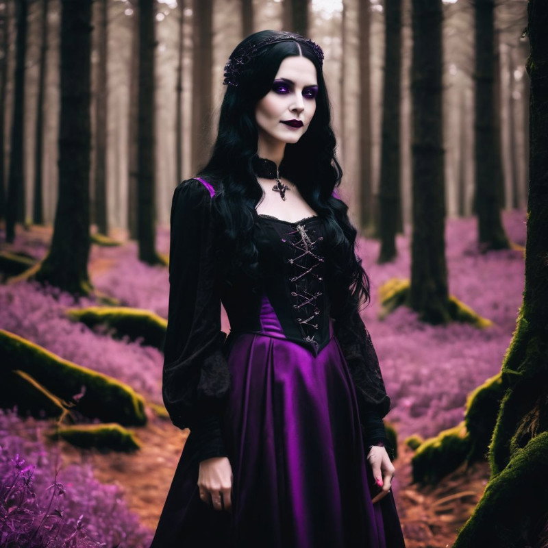 Alina, A kindly vampire.