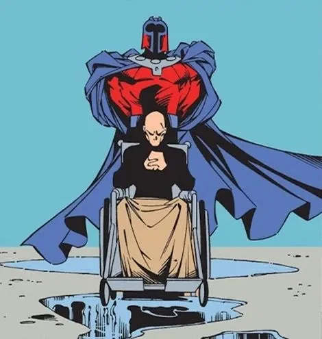 Charles Xavier and Erik 'Magneto' Lehnsherr