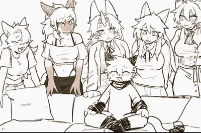 5 girls, one guy
