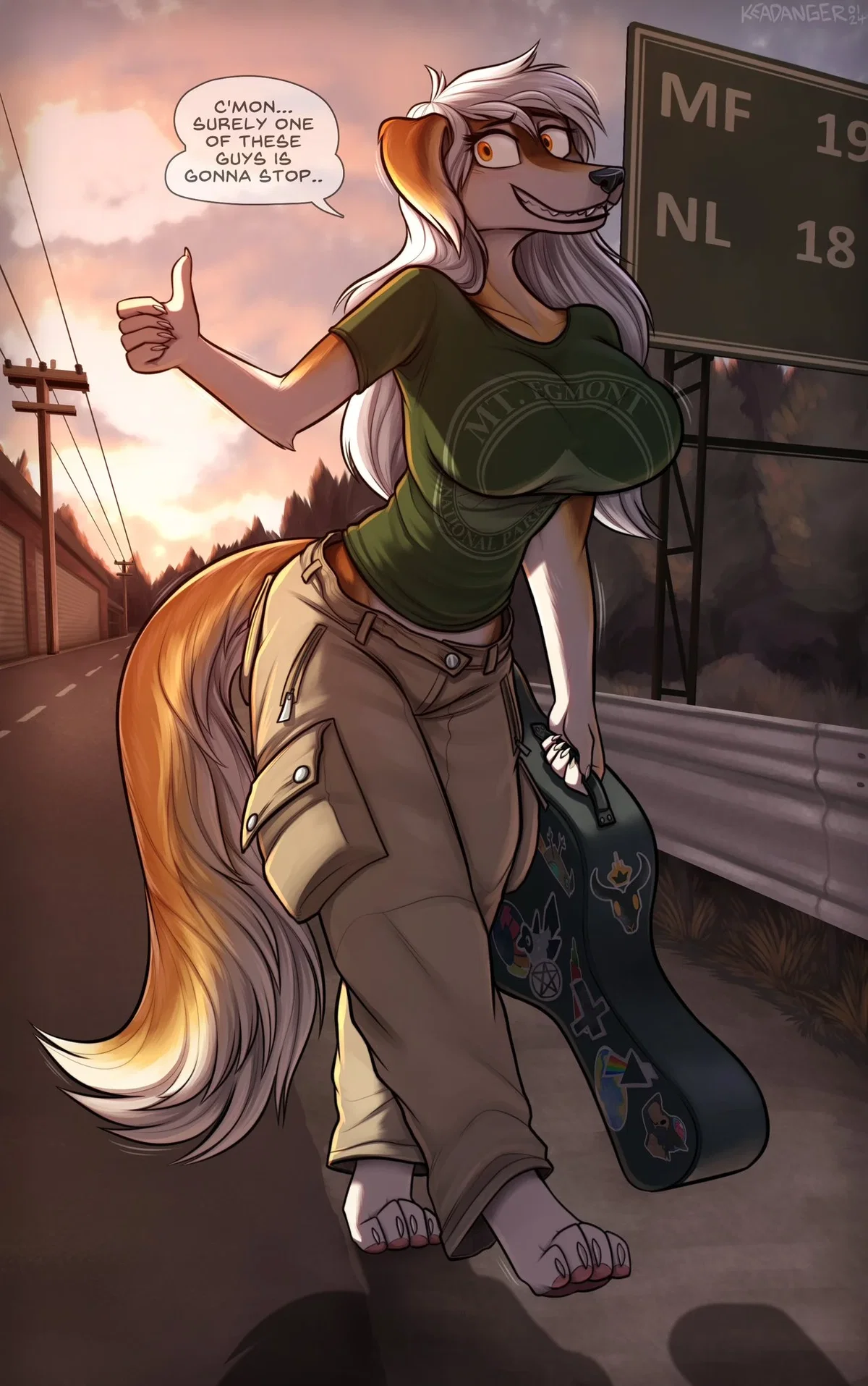 Mauve [Willing Hitchhiker]