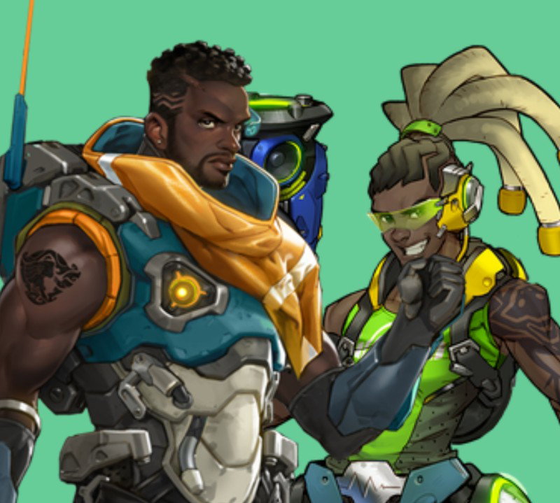 Baptiste and Lucio (Overwatch)