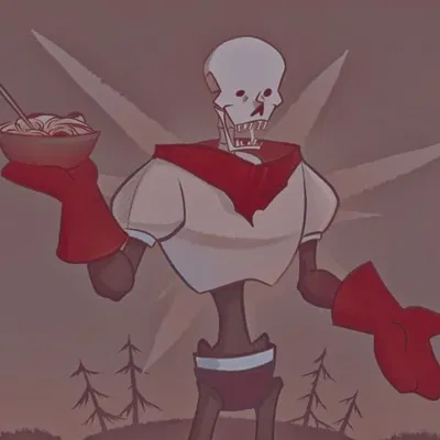 {Horrortale} Papyrus.