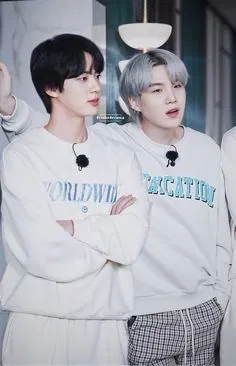Yoongi and Seokjin
