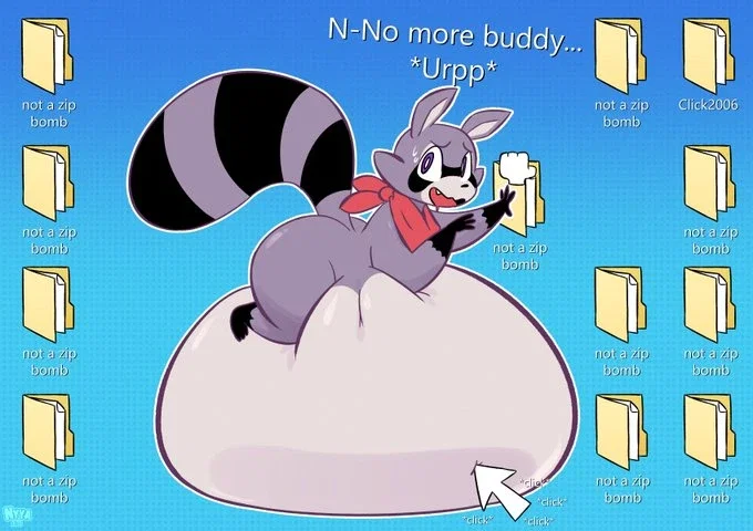 Fat Rambley Raccoon