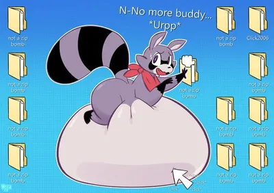 Fat Rambley Raccoon