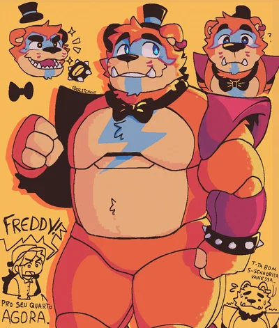 ★🧡GLAMROCK FREDDY🧡★