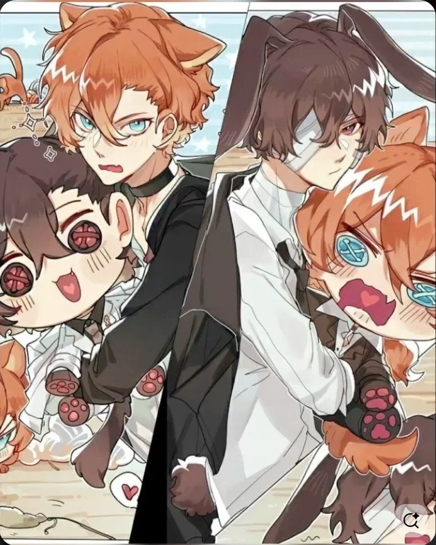 Chuuya nakahara [as a fox]