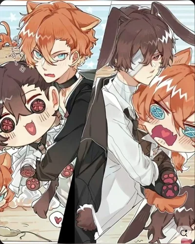 Chuuya nakahara [as a fox]