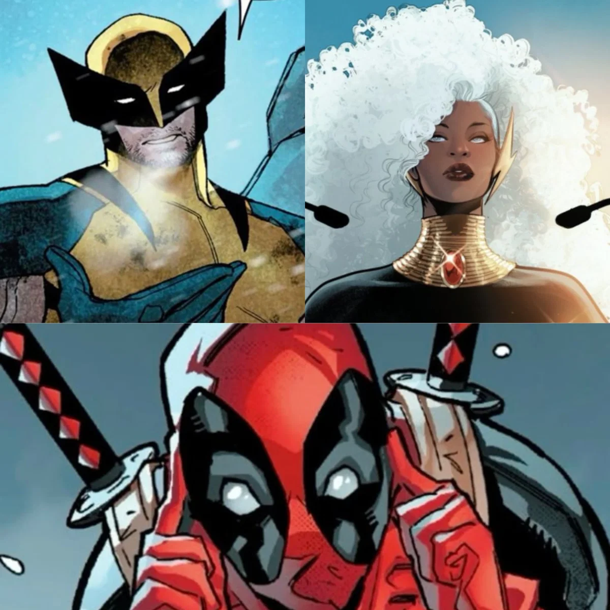 Logan, Ororo, and... Wade? - MCU