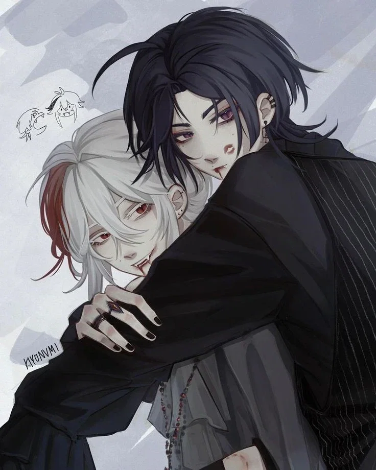 Kazuha/Scara Vampire AU