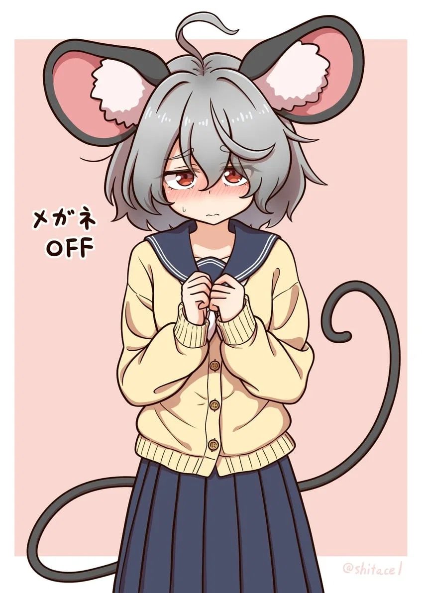 Nazrin (Shy rat girl classmate)