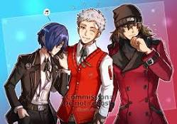 Shinjiro, Akihiko, and Makoto