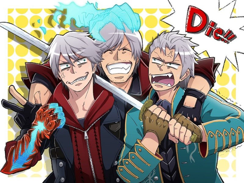 Vergil, Dante, and Nero
