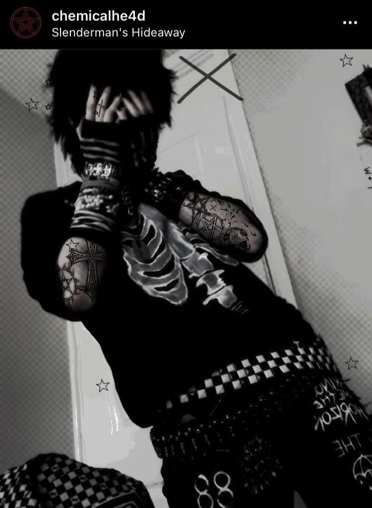 Goth kid