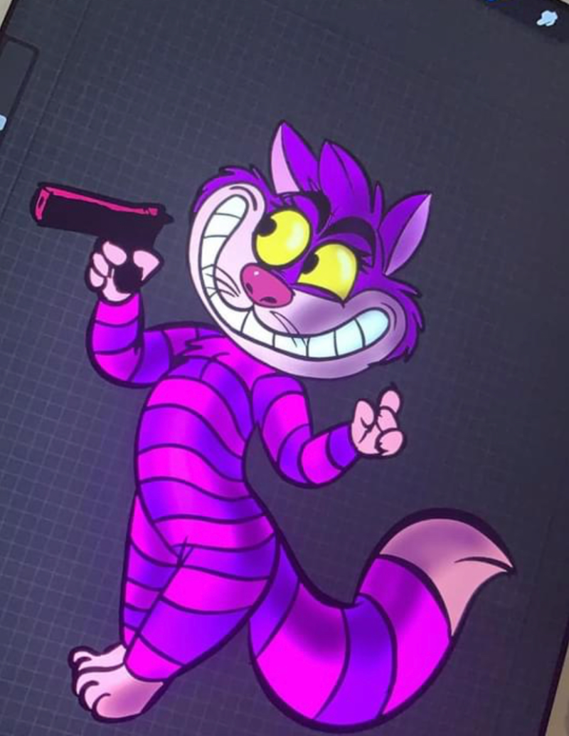 Millie the Cheshire Cat 