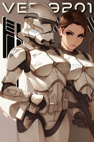 Ver9201 - Fugitive Female Clone Trooper